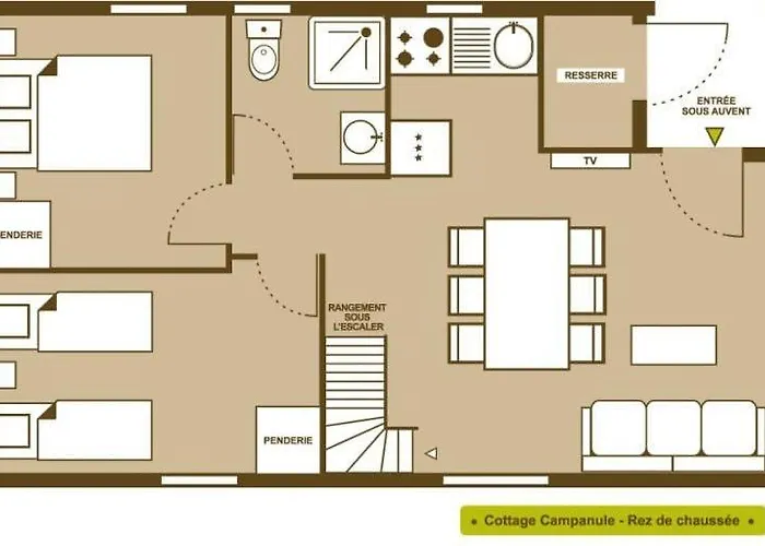 Holiday home Eau'der